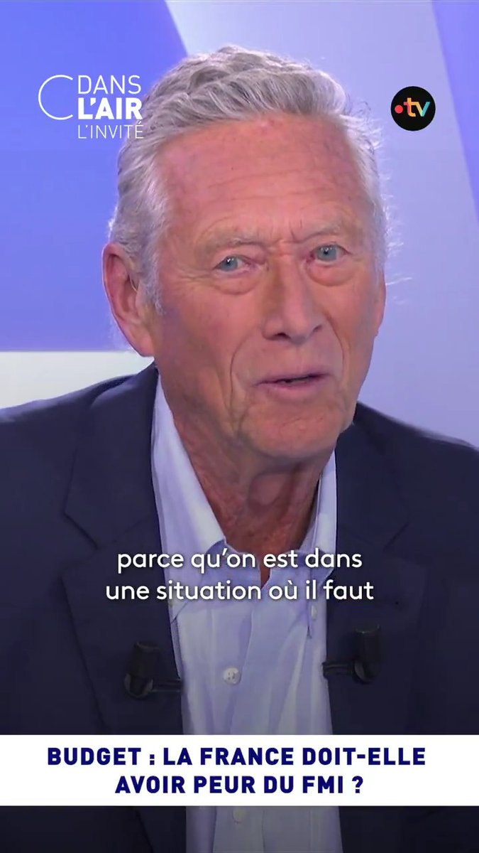 #Retraites : "Attendre deux ans n'est pas en soi très grave, c'est le contexte qui fait qu'on peut s'en préoccuper car il faut diminuer le #déficit. Les #investisseurs peuvent y voir le signal que le #gouvernement ne pourra pas faire grand-chose." Olivier Blanchard, invité #cdanslair