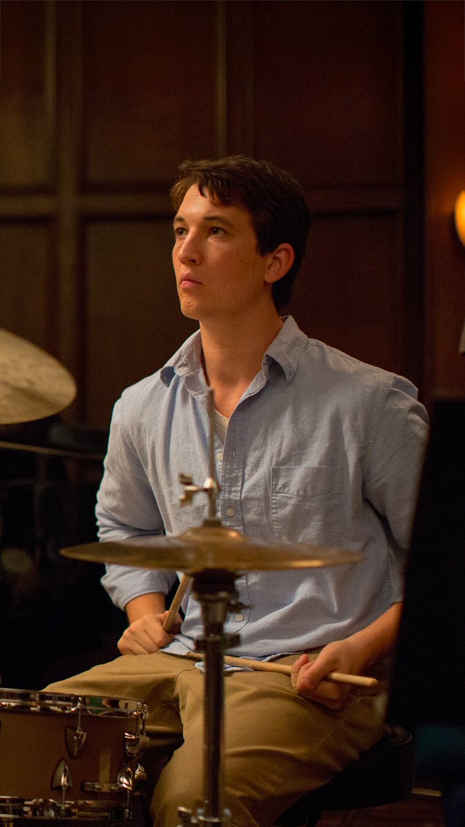 Some dream of greatness. Others bleed for it. Film: WHIPLASH (2014)
