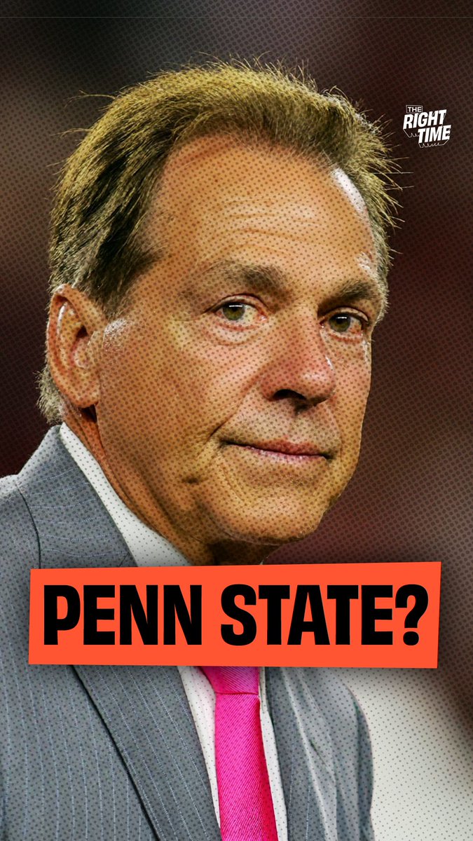 Why Nick Saban and Urban Meyer should be in the Penn State conversation 💯 "I would just try to shoot bigger than Matt Rhule."