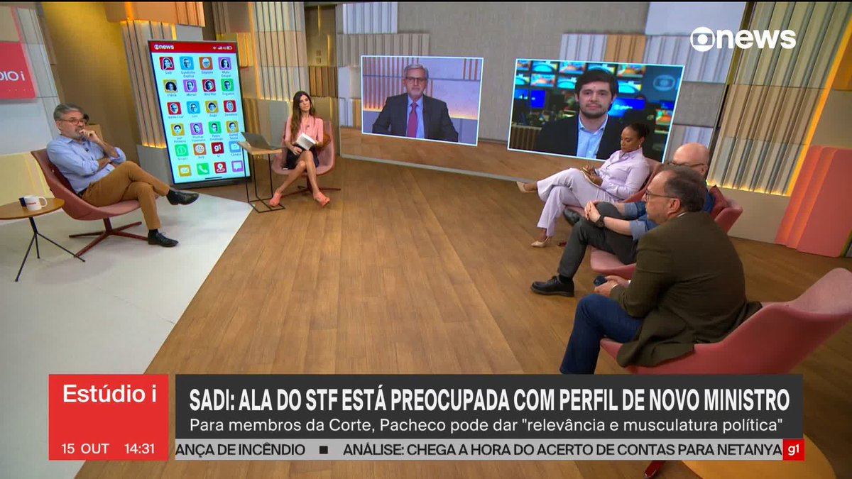 "Ministro do STF não tem que participar de articulação política para ocupar vaga", diz Octavio Guedes, comentando jantar que ministros tiveram com Lula às vésperas da indicação do substituto de Luís Roberto Barroso. "Um absurdo", critica.#estudioi ➡ Assista à #GloboNews: