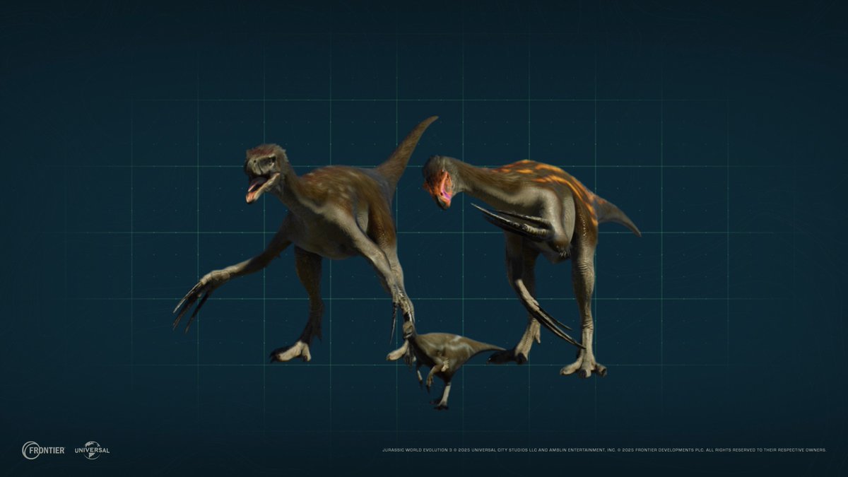 🚨ACCESS D̷E̷N̷I̷E̷D̷ - GRANTED. DIN Species 85 file – Reference: Therizinosaurus. Staff memo: Caution advised – long claws on both adult and juvenile. Park Dispatch 21 October. 🚨 🔗