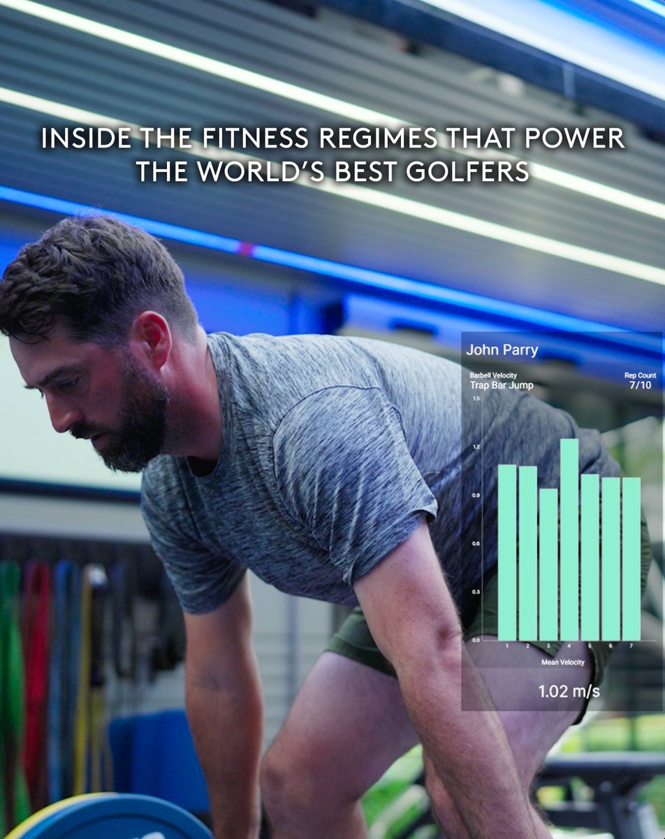 Better fitness, improved performance. Golfers are training harder than ever before to take their performance to the next level 📈 Fortinet