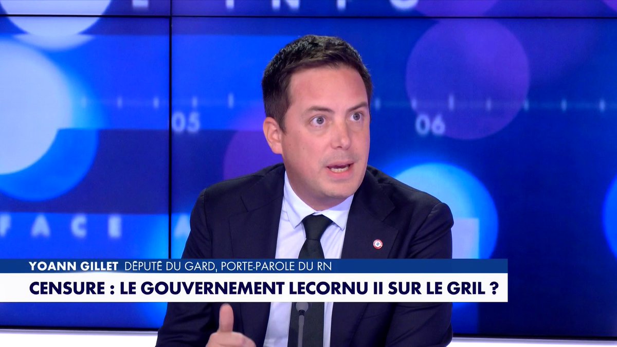 Yoann Gillet : «Ce budget ne correspond pas du tout à ce qu'attendent les Français, ni pour le PS, ni pour les LR. C'est là que leur décision est assez hallucinante. Certains députés ont voté pour leur intérêt personnel, ils ont peur de perdre leur poste.»
