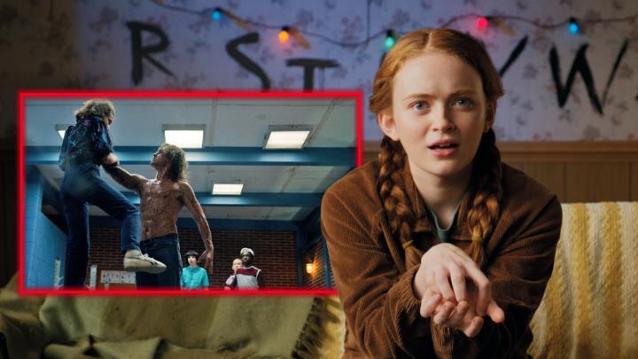 Sadie Sink remembering how intense Stranger Things 3 was in real time 😭