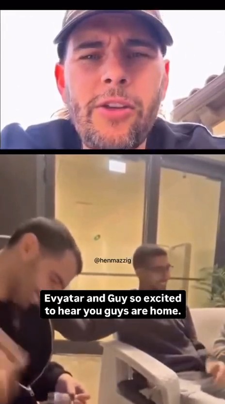 The lead singer of Avenged Sevenfold, also known as A7X, sent a video to former hostages Evyatar David and Guy Gilboa Dalal, welcoming them home. A7X is the duo’s favorite band of all time, and their reaction to hearing them play again — and receiving a heartfelt message — is absolutely priceless.