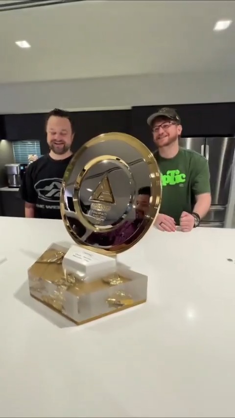 The Esports World Cup trophy has arrived 🔥🏆