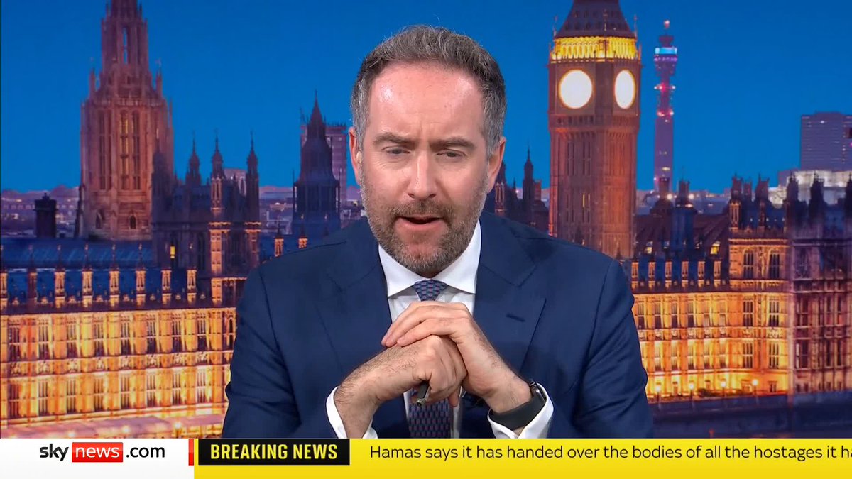 BREAKING: Hamas says it has handed over all the bodies of Israeli hostages 'it could reach' so far and says extra equipment is now needed. Hamas has returned seven of the remaining 28 bodies so far, with two more expected to be handed over soon. 📺 Sky 501