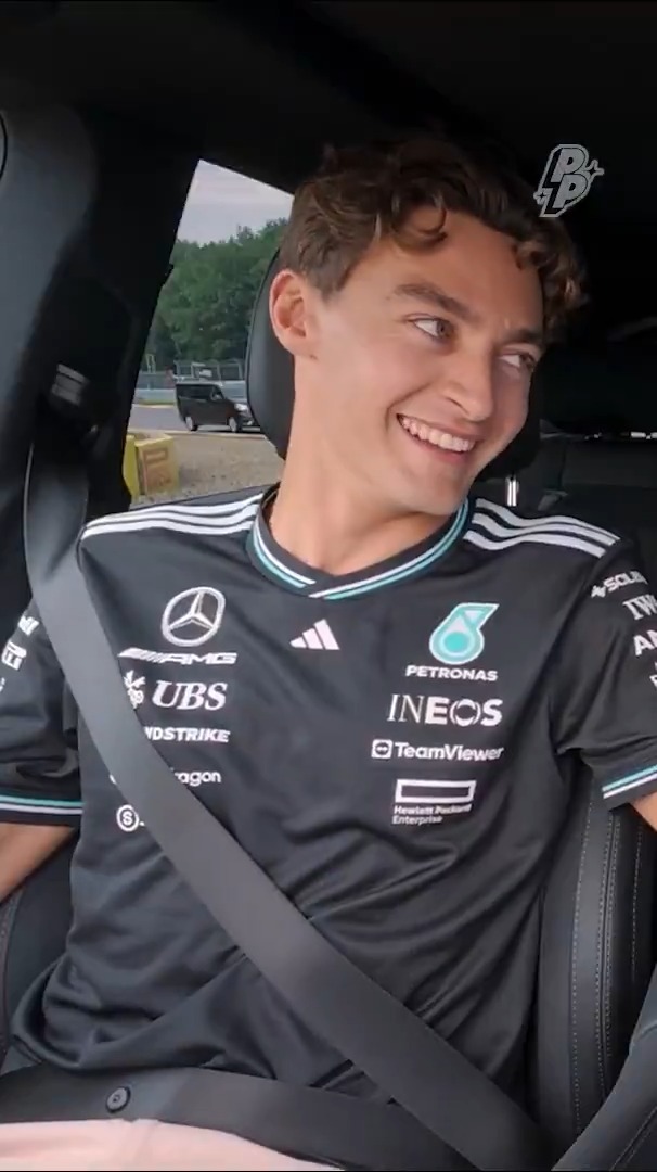 You have to start somewhere 😅 Find out how Amelia Dimoldenberg's driving lesson with George Russell went in her new series, Passenger Princess! Now live on Amelia's YouTube channel 👉 #F1