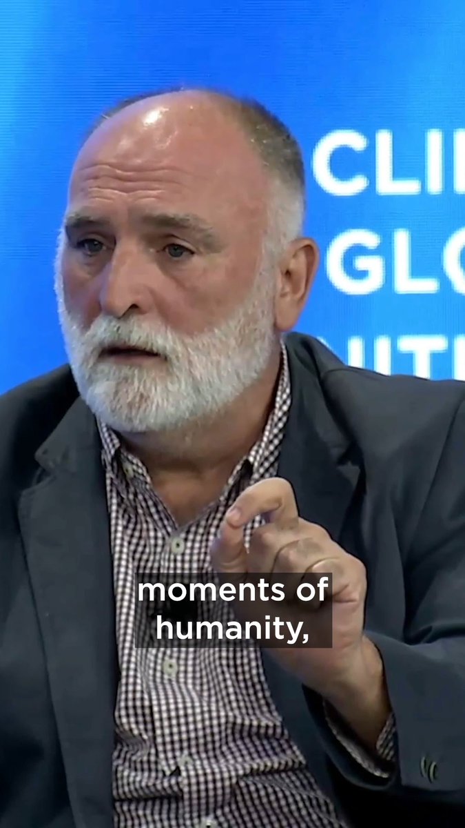 “In the worst moments of humanity, the best of humanity shows up.” Chef José Andrés 🕊️🥘🍳 underscored a powerful truth at #CGI2024: when times are toughest, our common humanity is more important than our differences.