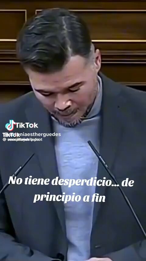 De cuando dio esta réplica: — Gabriel Rufián