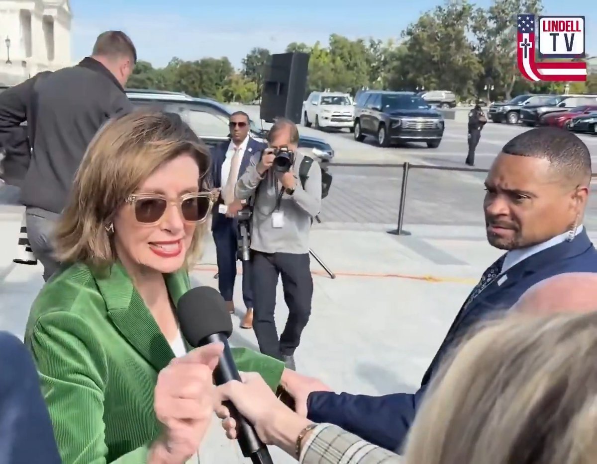 Breaking: Nancy Pelosi just told a reporter to shut up after telling blatant lie.