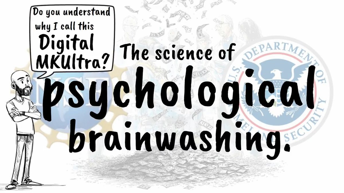 🌟NEW ANIMATION🌟 What do you call it when government-funded university labs partner with private spook censorship firms to develop psychological inoculation videos to psychologically brainwash the public into a certain set of beliefs??? You call it Digital MKUltra. ••• “This is what MKUltra sought to achieve: behavioral modification at the individual and group level through a web of intelligence agencies and university centers.” –Mike Benz