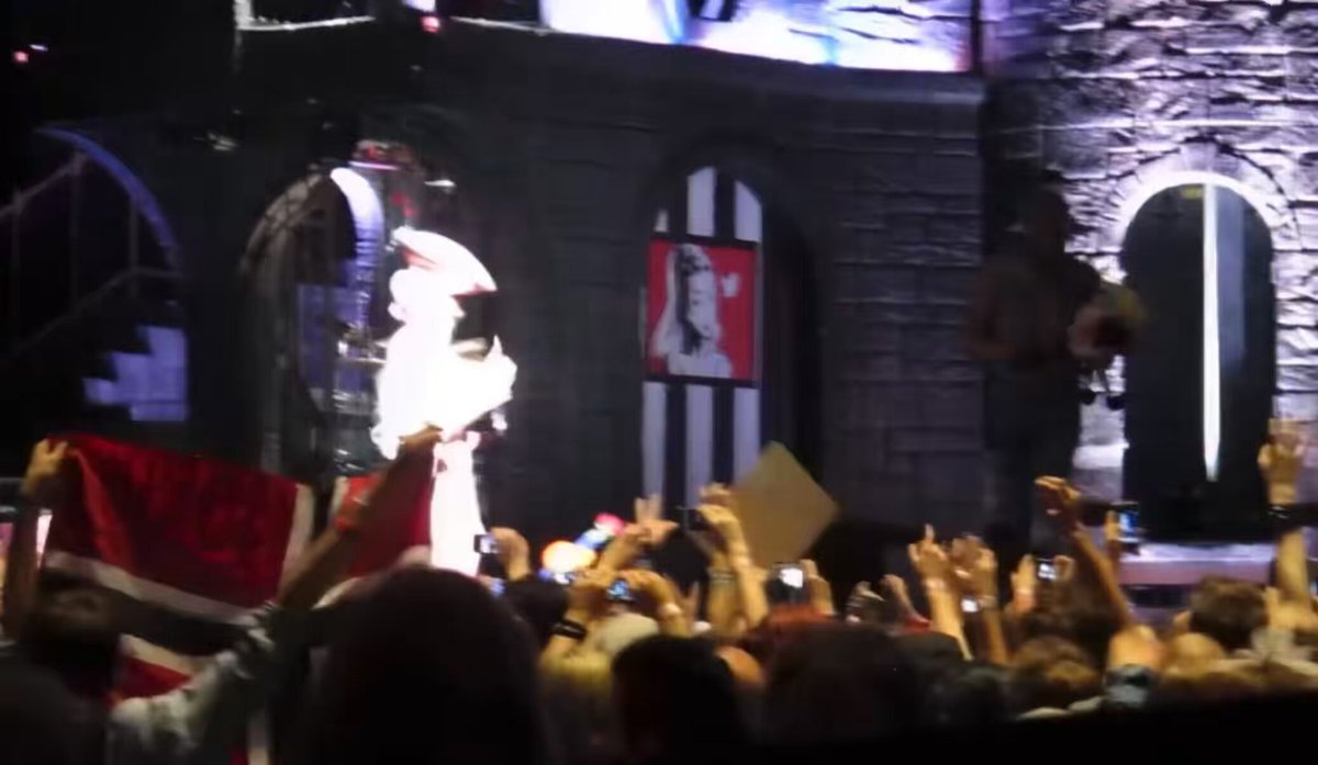 What a funny—but not so funny—coincidence! The exact same thing happened in the exact same place, in Stockholm, 13 years ago during the Born This Way Ball. Lady Gaga had to improvise and make the best of it by coming on stage and doing a quick Q&A with fans while they worked to get the power back on.