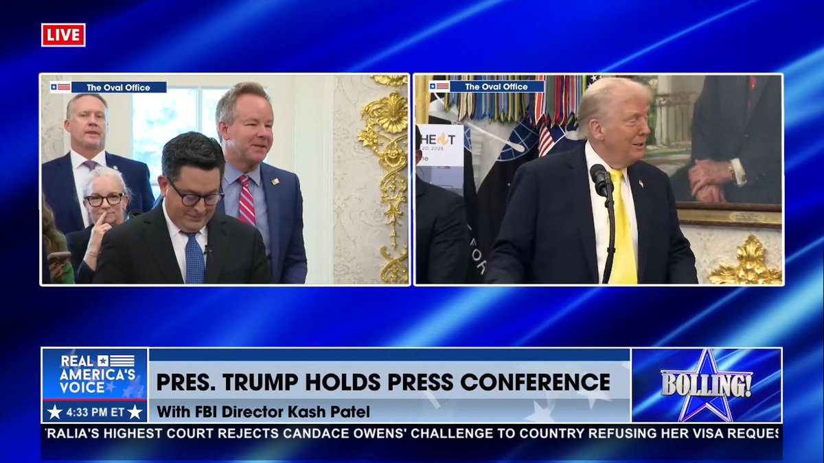 “MR. PRESIDENT, BY THE WAY, YOU WON GEORGIA THREE TIMES.” - @BrianGlennTV has a fun exchange with President Donald J. Trump in the Oval Office.