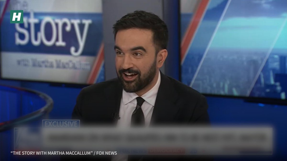 New York City mayoral candidate Zohran Mamdani (D) stared down the camera to speak directly to President Donald Trump during an appearance on Fox News.