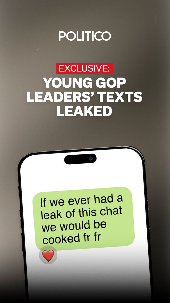 A POLITICO examination of a private group chat between top Young Republican leaders uncovered seven months of messages with racist, antisemitic and hateful rhetoric. Co-author Jason Beeferman dives into the political significance of the reporting 👇