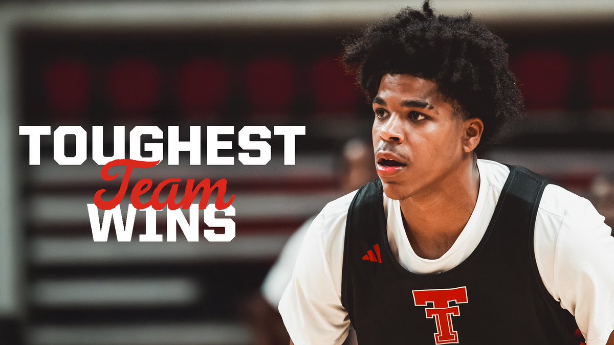 New Season. New Team. Higher Expectations. Toughest Team Wins series premiere tomorrow on and TexasTech+.
