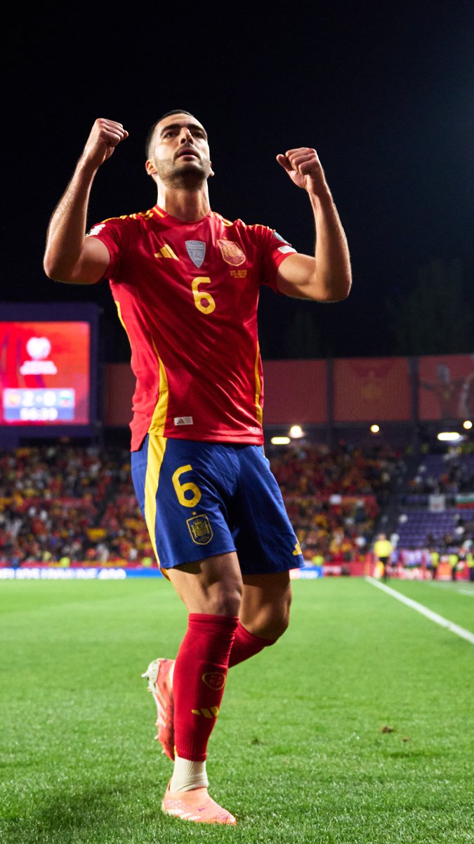 🔥 Mikel Merino is on fire! Su doblete ante Bulgaria. #VamosEspaña | #CopaMundialFIFA