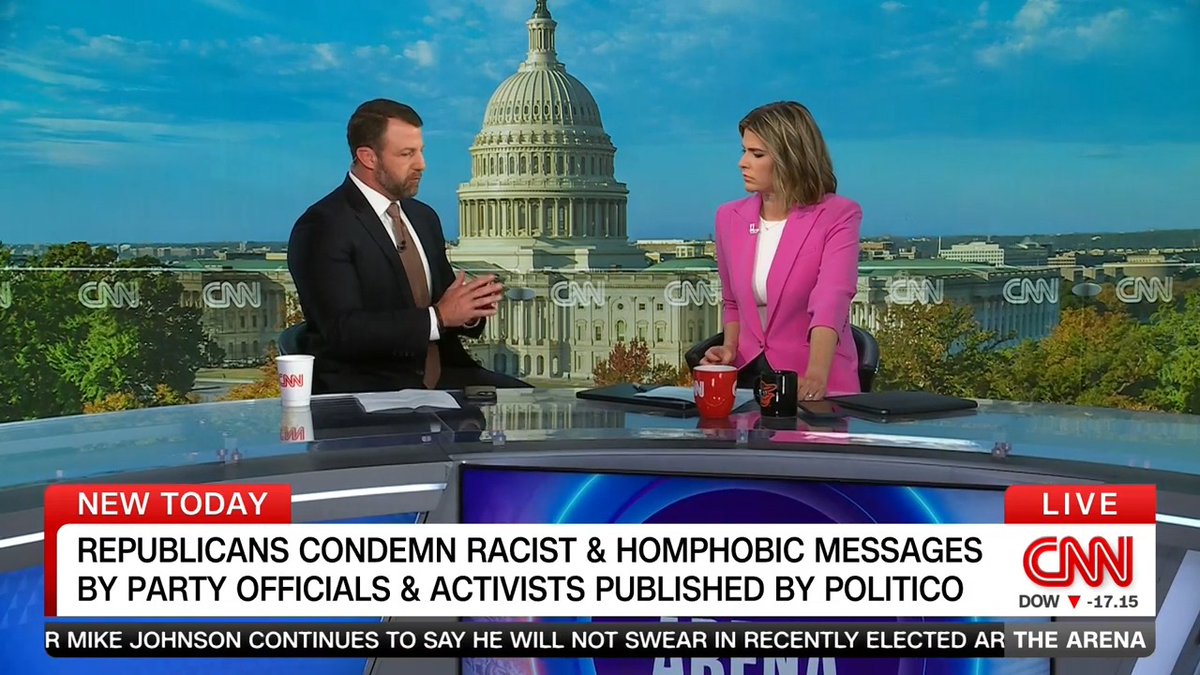 Sen. Markwayne Mullin (R-OK) speaks out against some conservatives like Vice President JD Vance dismissing the Young Republicans texting scandal. MULLIN: "We hold our own accountable inside the Republican Party. We won't allow that to happen." CNN'S KASIE HUNT: "The vice president said essentially that these were kids making jokes and they shouldn't be canceled for that. Do you think that's right?" MULLIN: "I would never let my kids joke like that."