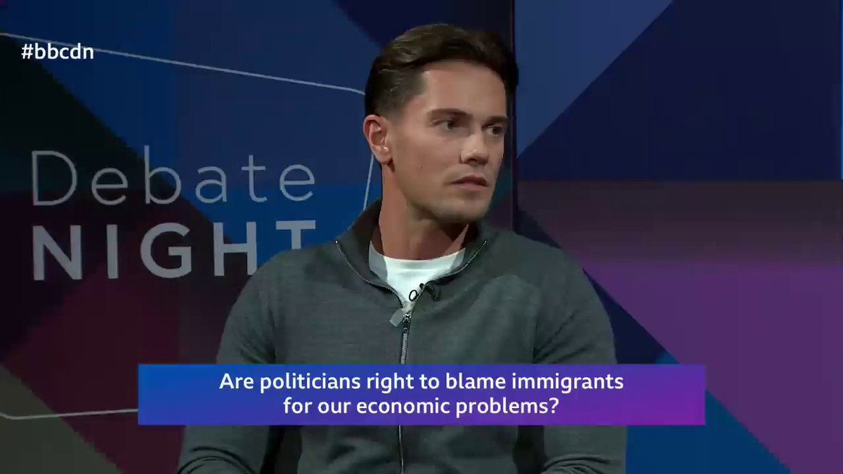 “We’re at breaking point with the number of people who are coming into this country illegally” “The boats are being used as this stick to beat the current government with… they’re not the cause of all of our ills” @CllrTKerr and Sean McDonald debate immigration #bbcdn