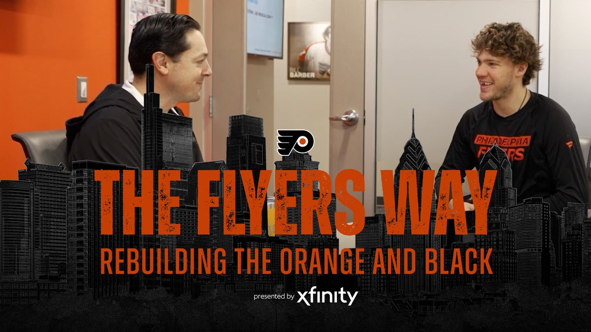 Brick. By. Brick. Watch the LIVE premiere of Episode 2 of The Flyers Way presented by Xfinity for an inside look at 2025 Flyers Training Camp! 📺: