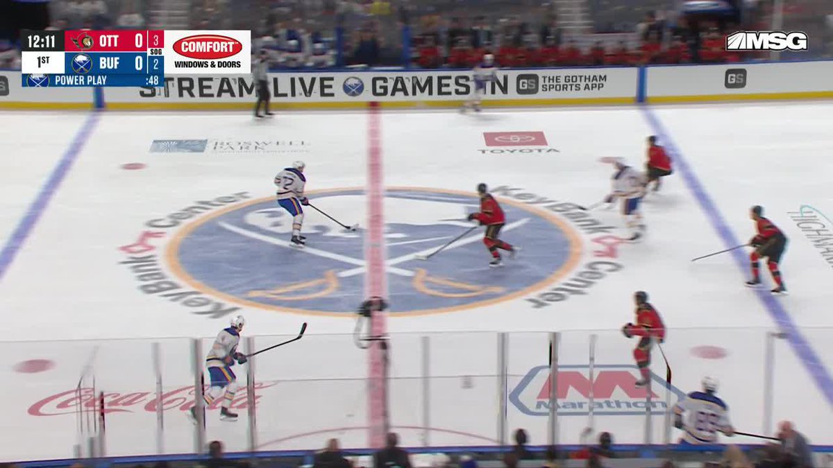 Will the Buffalo Sabres score more than one goal tonight?!