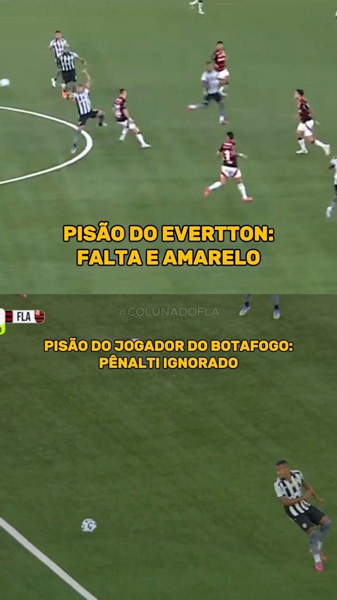 2 PISÕES. SÓ UM FOI PUNIDO. Mais um jogo com a ARBITRAGEM PATÉTICA garfando o Flamengo!