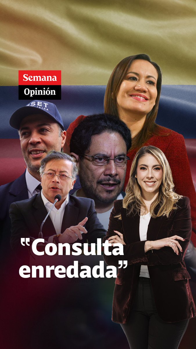 "El Pacto Histórico iría a consulta el próximo 26 de octubre para elegir candidato presidencial, pero qué enredo en el que están. Improvisan, se contradicen y, encima, nos cobran la cuenta de más de 120 mil millones de pesos": Juanita Gómez opina.