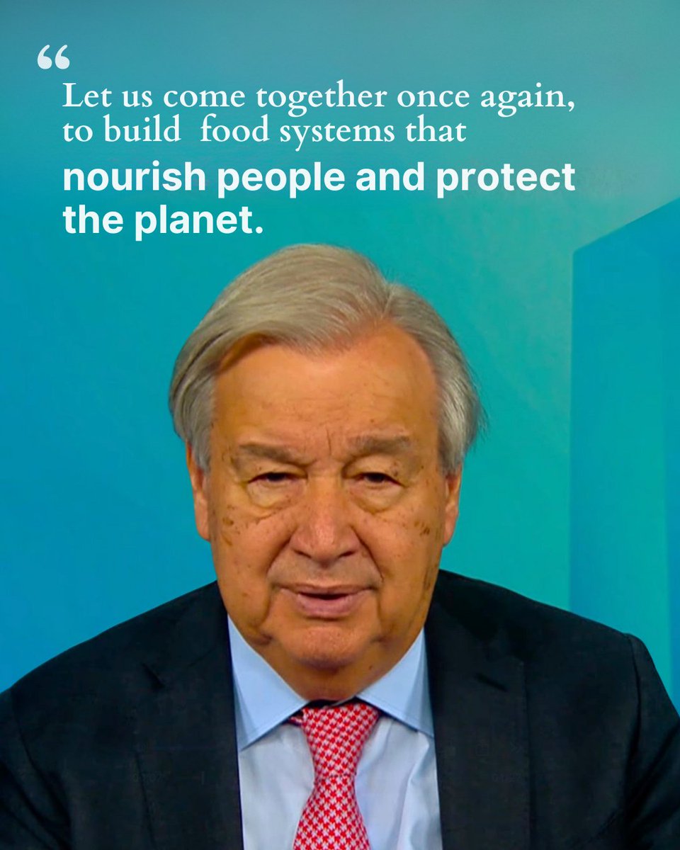 Around the world, 673 million people still go to bed hungry every night. #WorldFoodDay is a call for solidarity across borders, sectors and communities. Let us respond. Let us come together once again, to build food systems that nourish people and protect the planet.
