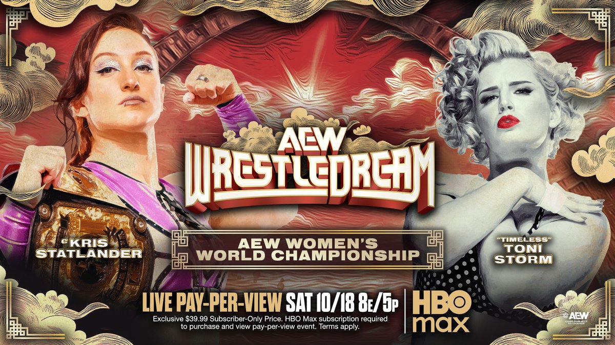#AEW Women’s World Champion Kris Statlander and her #AEWWrestleDream opponent “Timeless” Toni Storm share their final words before their battle this Saturday… but will they fight right now?! Watch #AEWDynamite LIVE on TBS & HBO Max