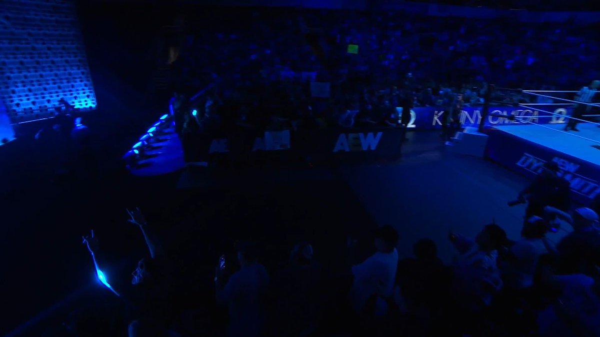 There's nothing like a Kenny Omega entrance! Watch #AEWDynamite LIVE on TBS &amp; HBO Max