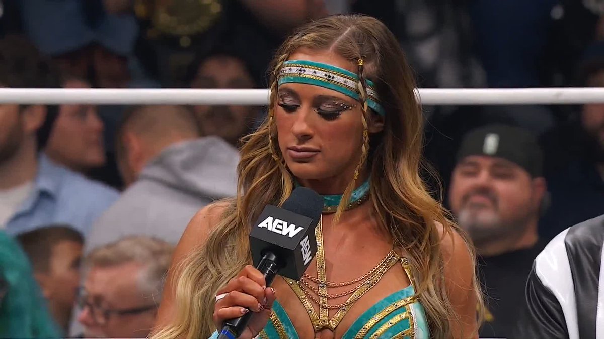 Megan Bayne cut a promo on Willow Nightingale, as part of Top Gods. She spoke before FTR did. Awesome.
