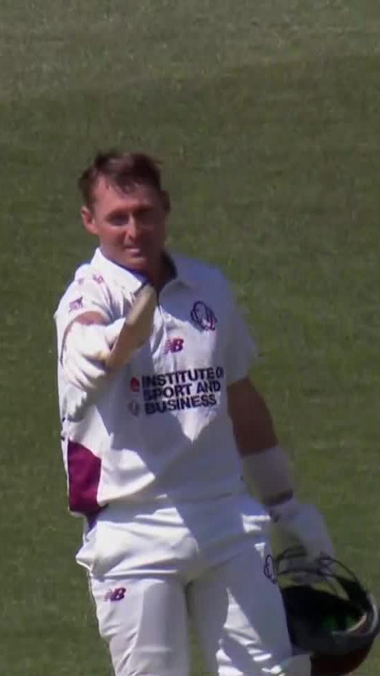 ANOTHER century for Marnus Labuschagne 👏 #SheffieldShield
