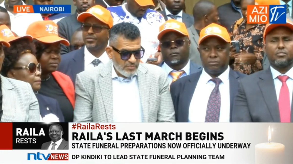 Breaking: ODM Party NEC designates Oburu Odinga the acting Party Leader of ODM.