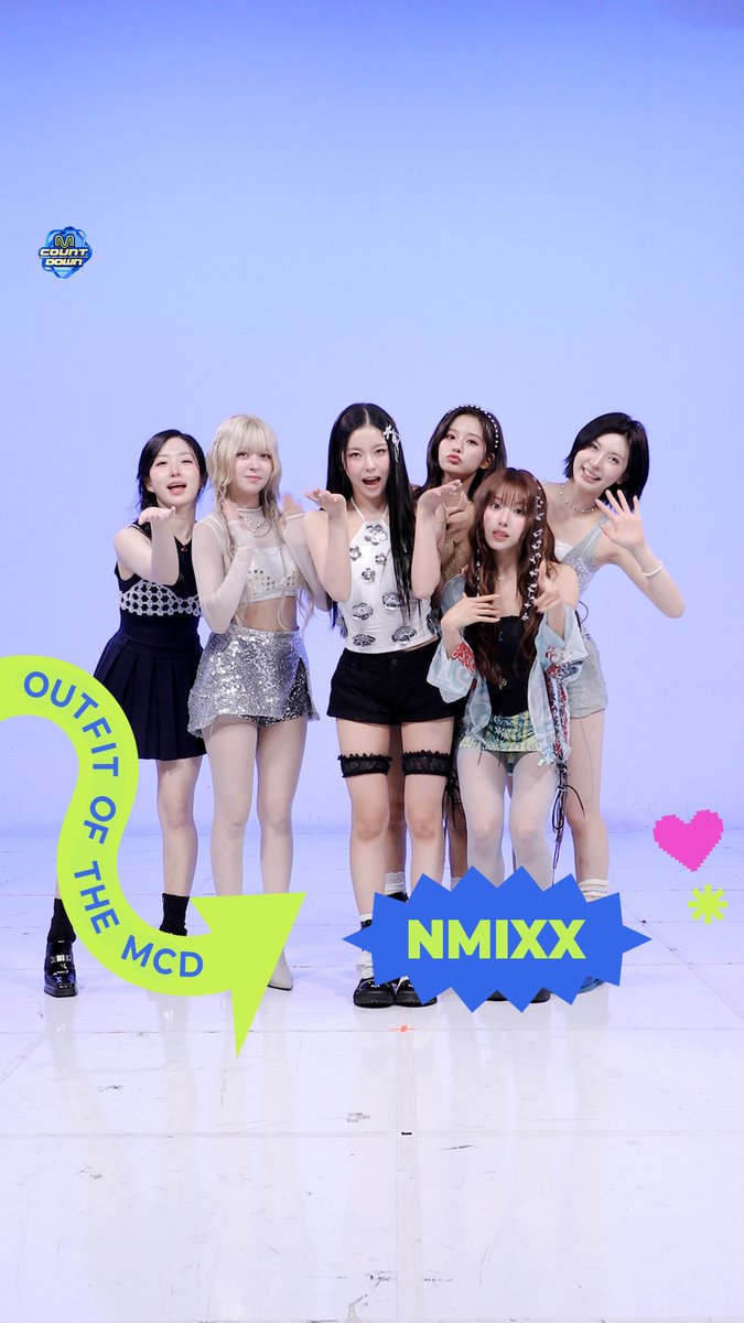 𝟐𝟓𝟏𝟎𝟏𝟔 𝑶𝒖𝒕𝒇𝒊𝒕 𝑶𝒇 𝑻𝒉𝒆 𝑴𝑪𝑫 : 𝑶𝑶𝑻𝑴 with NMIXX 잠시 후 저녁 6시! 엠카 본방사수 잊지마세요 🫶 #MCOUNTDOWN #엠카운트다운 #OOTM #NMIXX #엔믹스