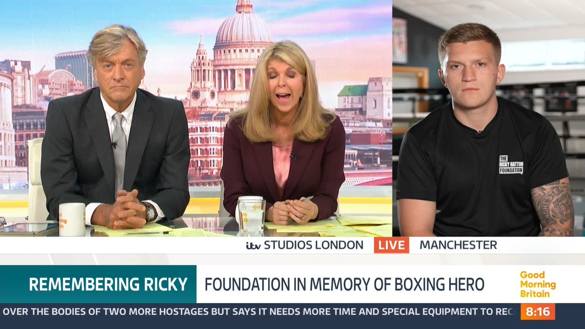 A month on from Ricky Hatton's death, the boxing legend's family want his courageous spirit to live on and help others. His son, Campbell Hatton, speaks about the impact his dad had on his life.