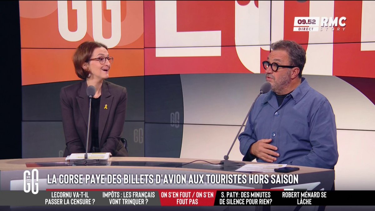 ✈️ La Corse paye des billets d'avion aux touristes hors saison 🗣️ Barbara Lefebvre : "La Corse, c'est l'un des plus beaux pays ! Les Corses ont raison de préserver leur île du tourisme de masse ! Elle est dirigée par des autorités qui ont le souci de l'État de droit !" #GGRMC