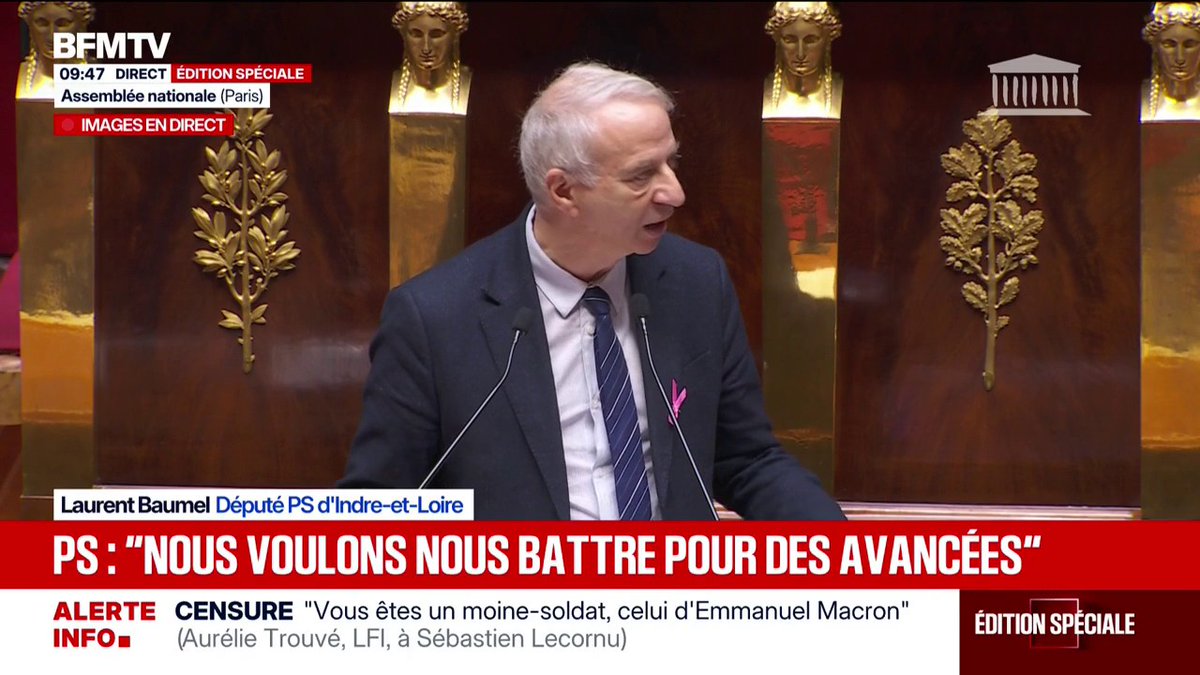 [ 🇫🇷 FRANCE ] 🔸 Le député Laurent Baumel (PS) salue « Une concession réelle », concernant la suspension de la réforme des retraites, de la part du gouvernement Lecornu.