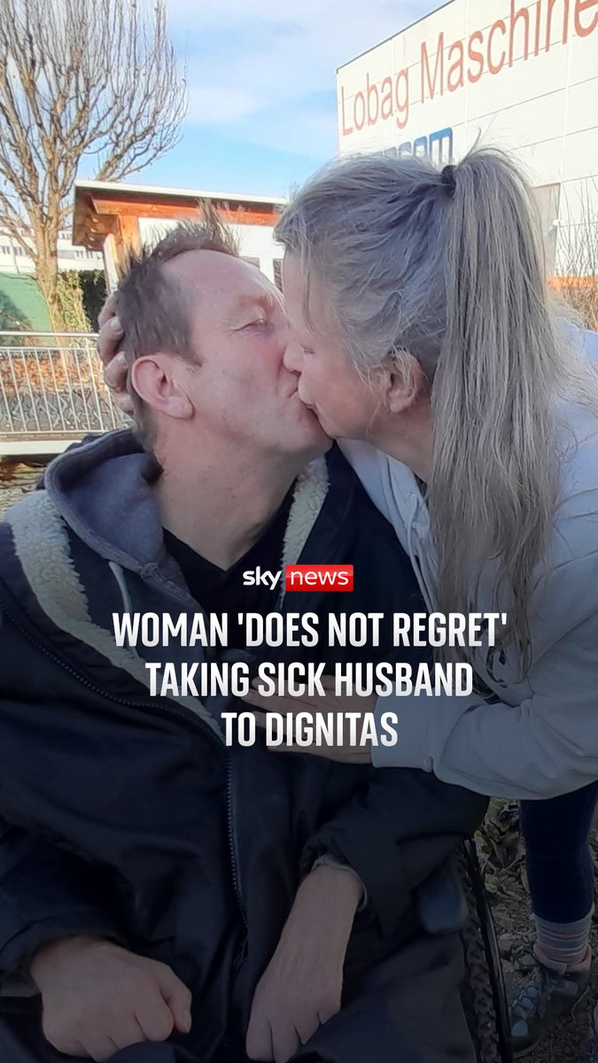 Louise Shackleton, who took her sick husband to end his life at Dignitas in Switzerland, told Greg Milam it is "unfair to be treated like criminals" and she "doesn't regret it". Read more:
