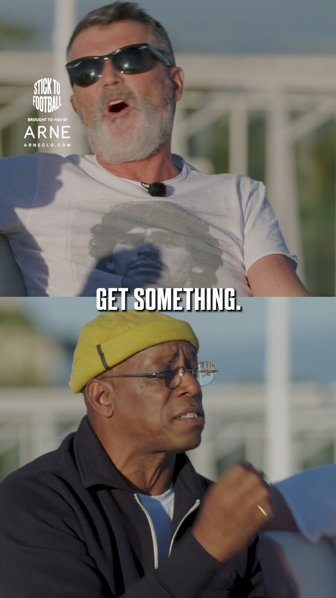 "I can't believe i'm hearing this!" 🤣 Roy and Wrighty promised not to argue... we all knew how that would end! 😅