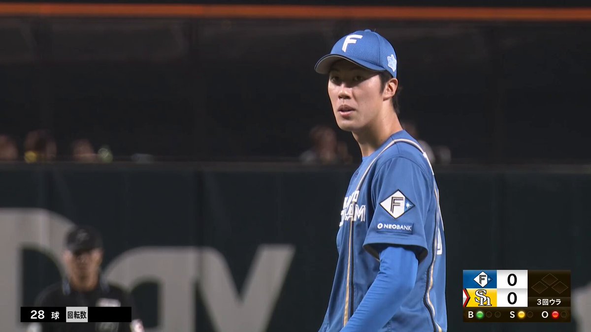 背走をしながらのナイスキャッチ‼️‼️‼️ #淺間大基 #lovefighters 自分だけの特等席で観戦しよう💺「SEASON SEAT 2026」資料請求・お申込み受付中！