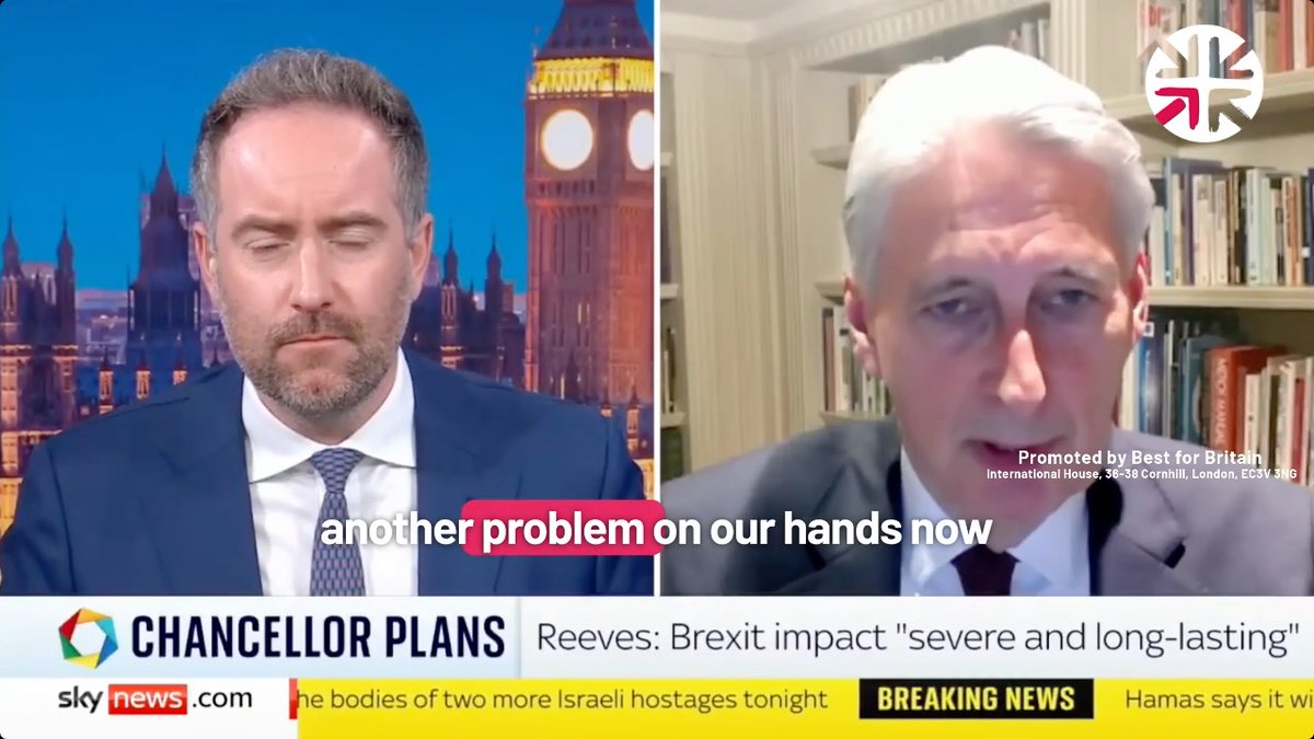 🇪🇺 Lord Hammond: "And here we are, a relatively small country with a medium sized economy, not in any large block, not a member of any large trading structure, trying to work out how to protect our economy in this new world order."