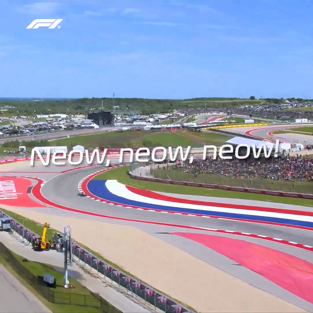 Never gets old 😆 #F1 #USGP