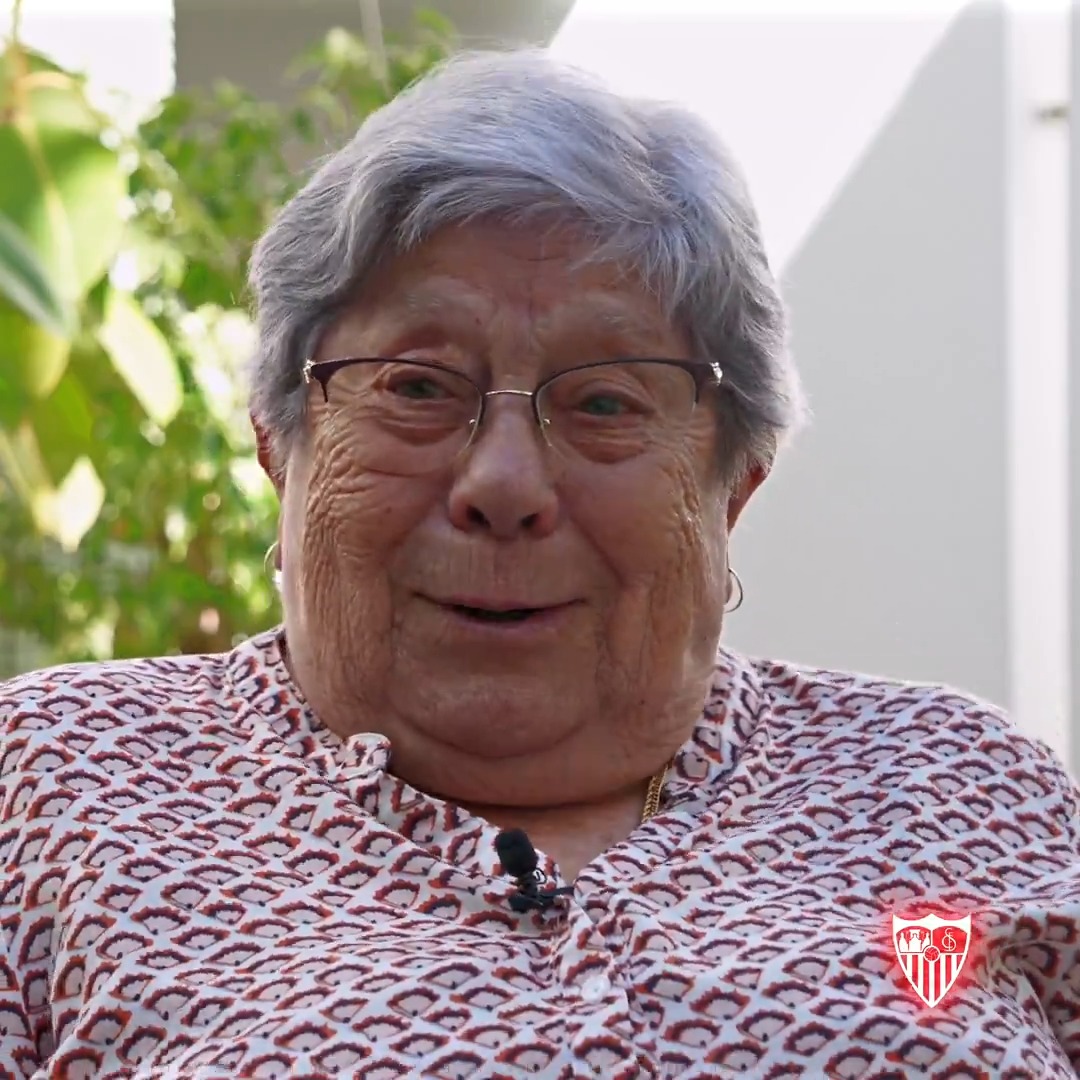 🗣️ La historia de Pepa, la socia más antigua del club, desde esta tarde en el primer capítulo de '16', en Sevilla FC+. 🎬 #WeareSevilla