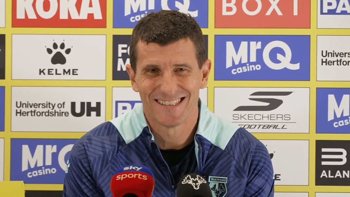 "I think it's good for me, I'm really happy to be back" Javi Gracia in his first press conference since returning to Watford 👏