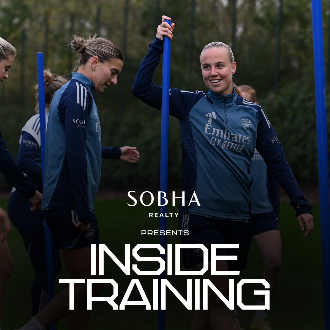 In UEFA Women’s Champions League mode 🫡 Go Inside Training from Sobha Realty Training Centre 👇