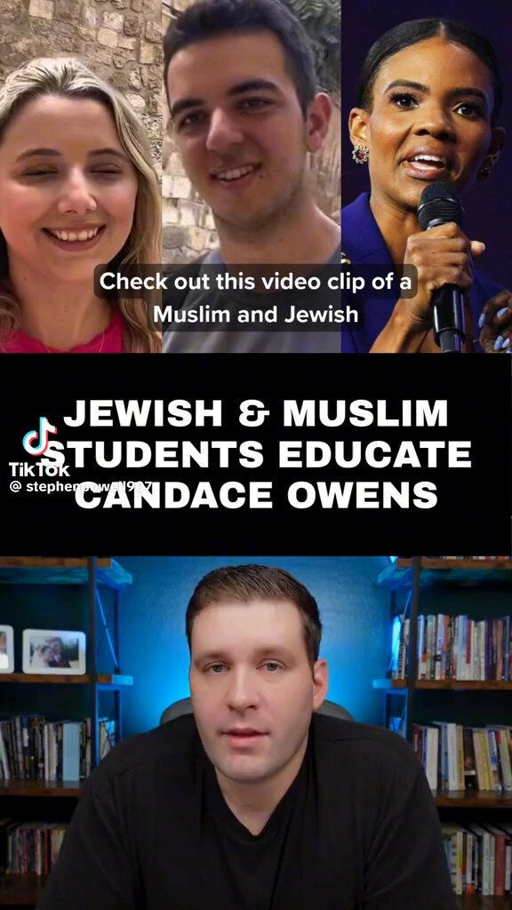 Let me debunk that with a video from a Muslim and a Jewish person from Israel who will tell you she’s full of it. lol.