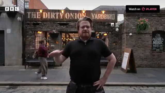 Belfast bar Dirty Onion refuse afternoon pint to customer in workwear - would they turn away a pilot? A nurse? A barrister? Peter Cinnamond | #NolanLIVE | BBC iPlayer