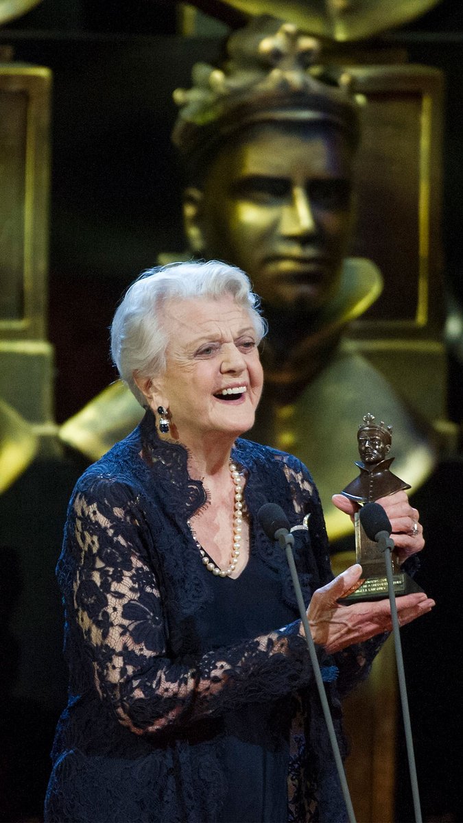 "I love you for giving me such an extraordinary welcome and for all of the good things that make working in the theatre what it is for all of us, it's the life." On what would've been Dame Angela Lansbury's 100th birthday, we take a look back to her acceptance speech for her role in Blithe Spirit at the 2015 ceremony.