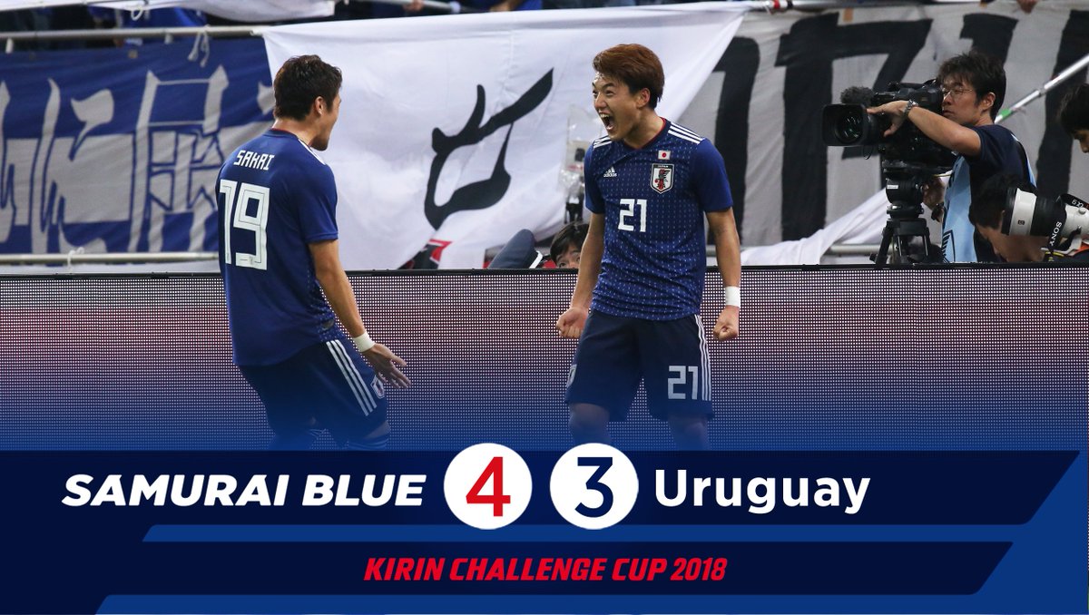 ウルグアイ戦の勝利から7年🇯🇵🇺🇾🔥 森保JAPAN発足時は”中島翔哉・南野拓実・堂安律”の2列目が躍動🤝